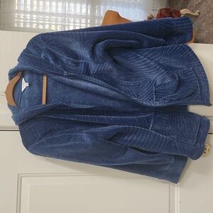 Coral Bay XL blue sherpa hoodie